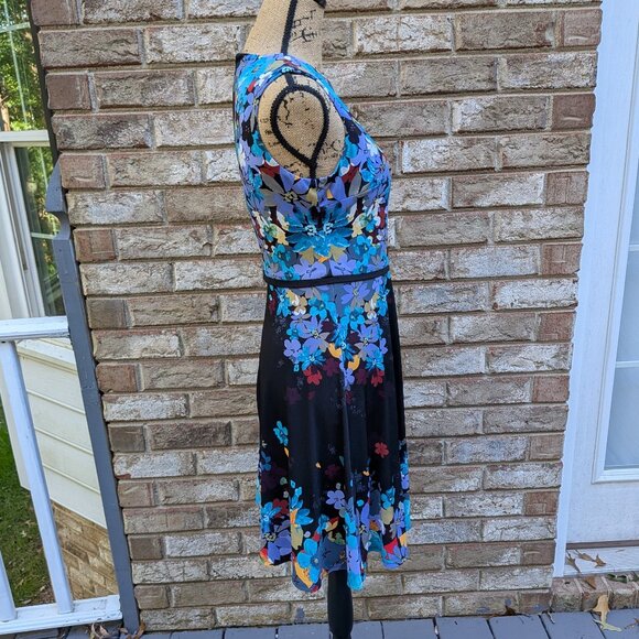 ⭐ London Times Floral Sheath Dress Size 2 - Picture 2 of 13